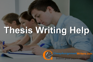 Thesis Writing Help